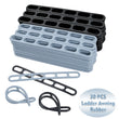 30 x Rubber Ladder Bands Awning Tent Caravan Camping