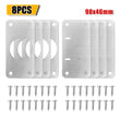 8X Hinge Repair Plate Cabinet Hinge Repair Brackets