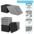 12PCS Acoustic Foam Panels Studio Soundproofing Foam Tiles Pads