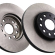 2x Vented Brake Discs and Pads Front NAPA NBK5002DP