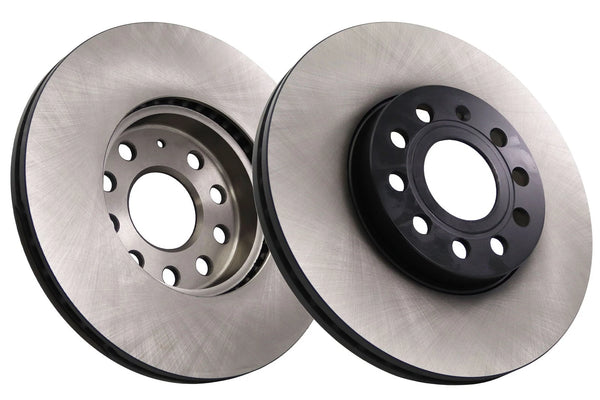 2x Vented Brake Discs and Pads Front NAPA NBK5002DP