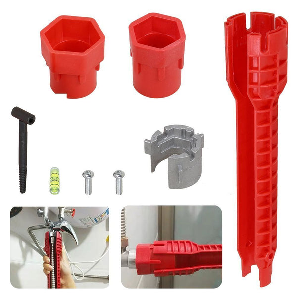 Faucet Sink Basin Installer Tool Pipe Wrench Plumbers Tap Spanner