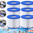 2-12PCS Bestway Lazy Lay-Z-Spa Filters VI Cartridge