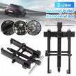 Two Jaw Gear Pulley Bearing Puller Remover Tool Adjustable Clamping Depth
