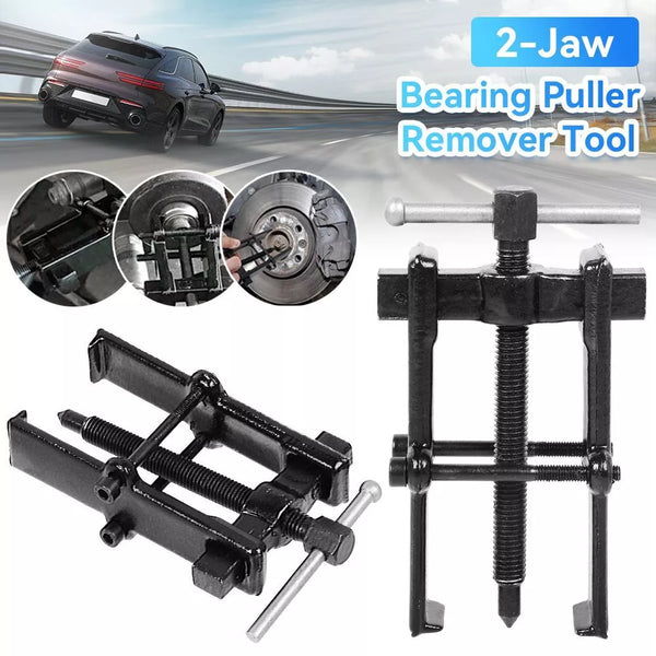 Two Jaw Gear Pulley Bearing Puller Remover Tool Adjustable Clamping Depth