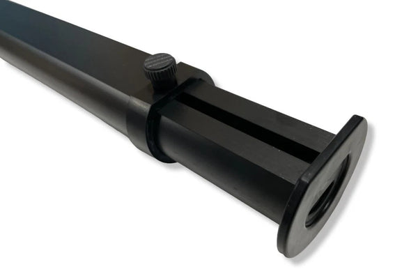 Adjustable Campervan Table Leg, Extra Long Length, Black