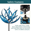 Metal Wind Spinner for Yard and Garden