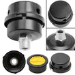 Thread Metal Air Compressor Filter Noise Intake Silencer Muffler Kit