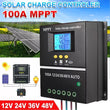 4000W 100A MPPT Solar PV Regler 12-48V Solar Laderegler Controller LCD