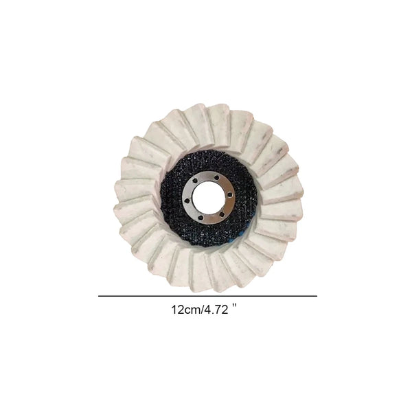 Wool Polishing Wheel Buffing Pads Flap Felt Disc Angle Grinder