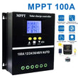 4000W 100A MPPT Solar PV Regler 12-48V Solar Laderegler Controller LCD