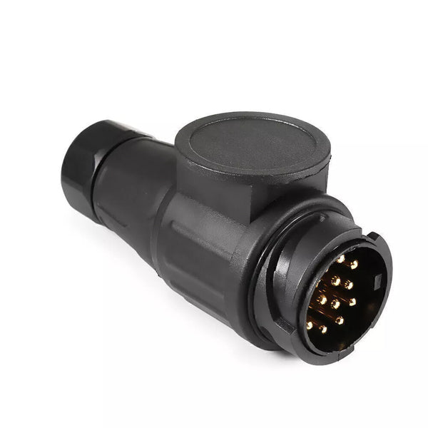 13 Pin Trailer Caravan Plug 12V Towing Connector Caravans Socket Euro Plug UK