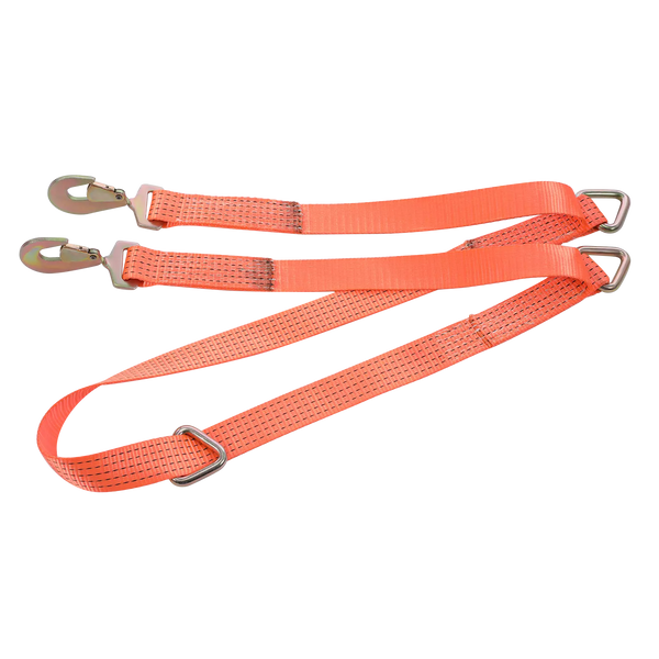 Tow Brother Strap Floating D Ring Equal Even Pull Recovery Trailer