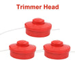 3Pcs Strimmer Mower Replace Bump Feed Line Spool Head Brush Cutters