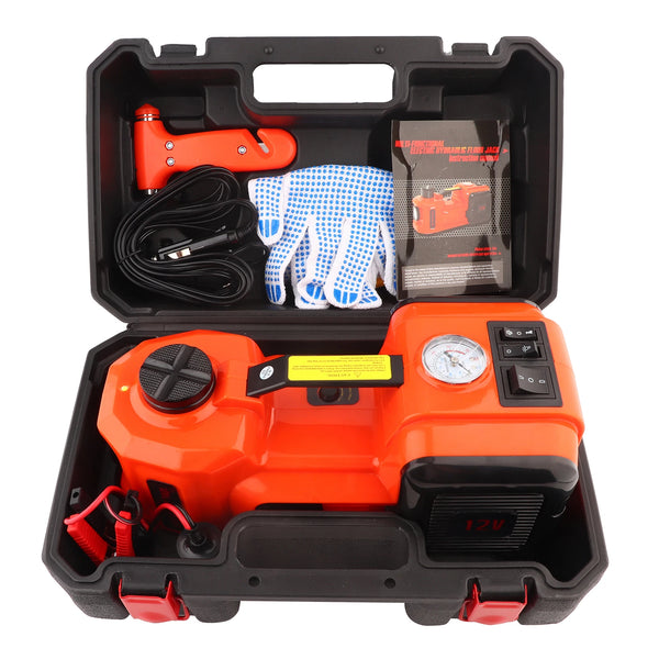 5Ton Car Electric Auto Hydraulic Floor Jack Lift & Hammer