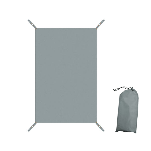 Waterproof Outdoor Tent Footprint Camping Tent Tarp Hiking w/ Drawstring Pouch