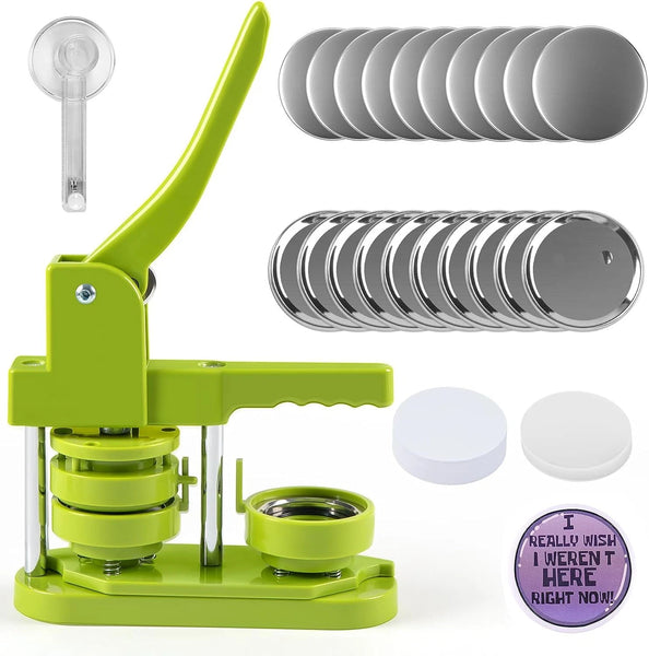 Button Badge Maker Machine 2.25" 58mm Installation Pin