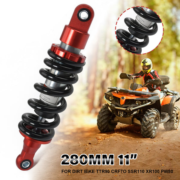 280mm 11" Shock Absorber Suspension For Bicycle E-Bike ATV Scooter