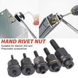 Hand Rivet Nut Head Nuts Manual Riveter Rivnut Tool for Nuts M3 M4 M5 M6 M8
