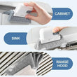 Groove Cleaning Tool Window Groove Cleaning Cloth with 2 Replace Brush Head