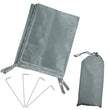 Waterproof Outdoor Tent Footprint Camping Tent Tarp Hiking w/ Drawstring Pouch