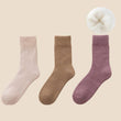 3pairs Winter Thick Striped Warm Socks