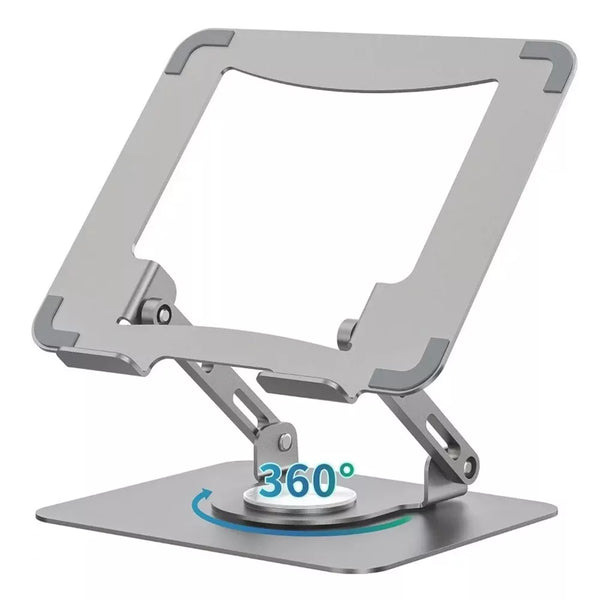 360° Metal Portable Laptop Tablet Stand Riser Bracket Adjustable