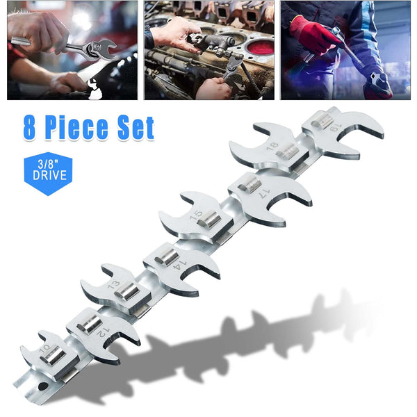 3/8 Inch Drive Crows Foot Wrench Set