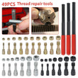 Thread Repair Chaser Kit UNC UNF Metric Thread Restorer Tap and Die Tool