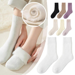 3pairs Winter Thick Striped Warm Socks