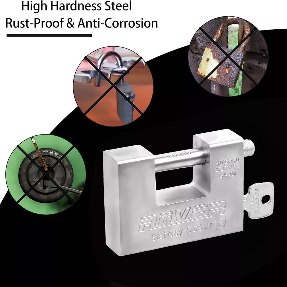 Heavy Duty Padlock High Security Shutter Shipping Container Chain Pad ...