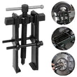 Two Jaw Gear Pulley Bearing Puller Remover Tool Adjustable Clamping Depth
