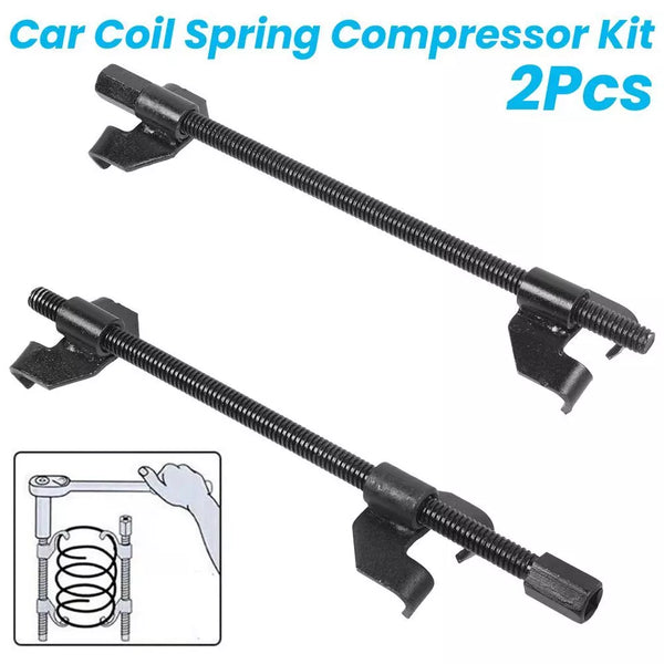 COIL SPRING COMPRESSOR HEAVY DUTY PAIR OF SUSPENSION CLAMPS TOOL