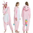 Women Fleece Warm Cute Jumpsuit Sleepwear