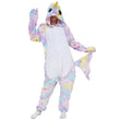 Women Fleece Warm Cute Jumpsuit Sleepwear