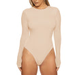 Women's Slim Fit Long Sleeve Bodysuits