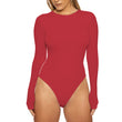 Women's Slim Fit Long Sleeve Bodysuits