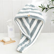 2 pcs Women Microfiber Hair Towel Wrap Dry Hair Towels