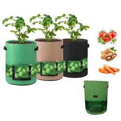 See-through Non-woven Plant Potato Growing Bag