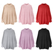 Women One Size Knitted Sweater