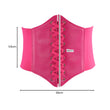 Women Solid Color Corset Lace-up Belt