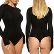 Women's Slim Fit Long Sleeve Bodysuits