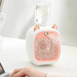 Portable Humidifier Fan Fox Design Rechargeable Battery USB Fan