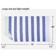 100*180cm Stripes Turkish Beach Towel with Tassel