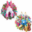 Easter Thief Bunny Butt Wreath