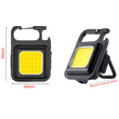 Mini Multifunctional Keychain COB  Emergency Light Camping Light
