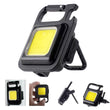 Mini Multifunctional Keychain COB  Emergency Light Camping Light