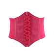Women Solid Color Corset Lace-up Belt