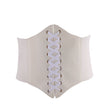 Women Solid Color Corset Lace-up Belt