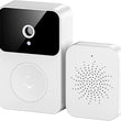 Wireless Video Doorbell  Smart Video Doorbell Camera Rechargeable